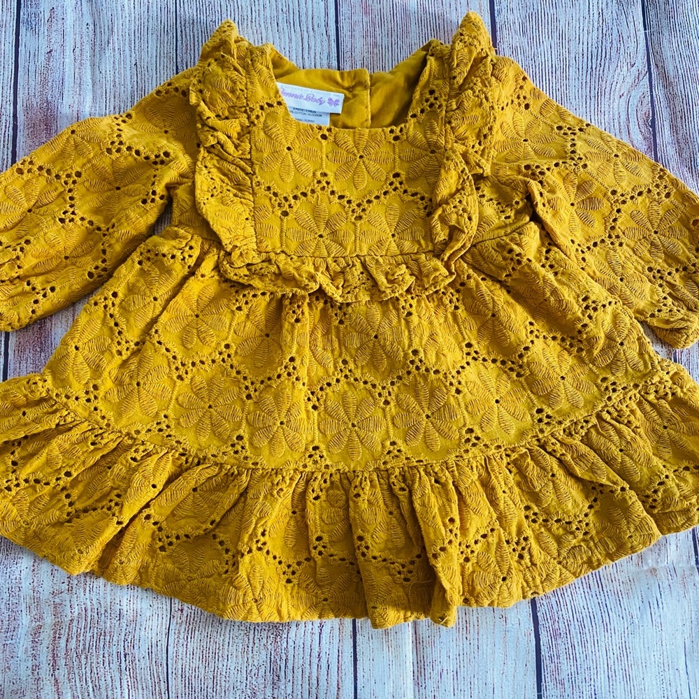 Bonnie Baby Embroidered Dress